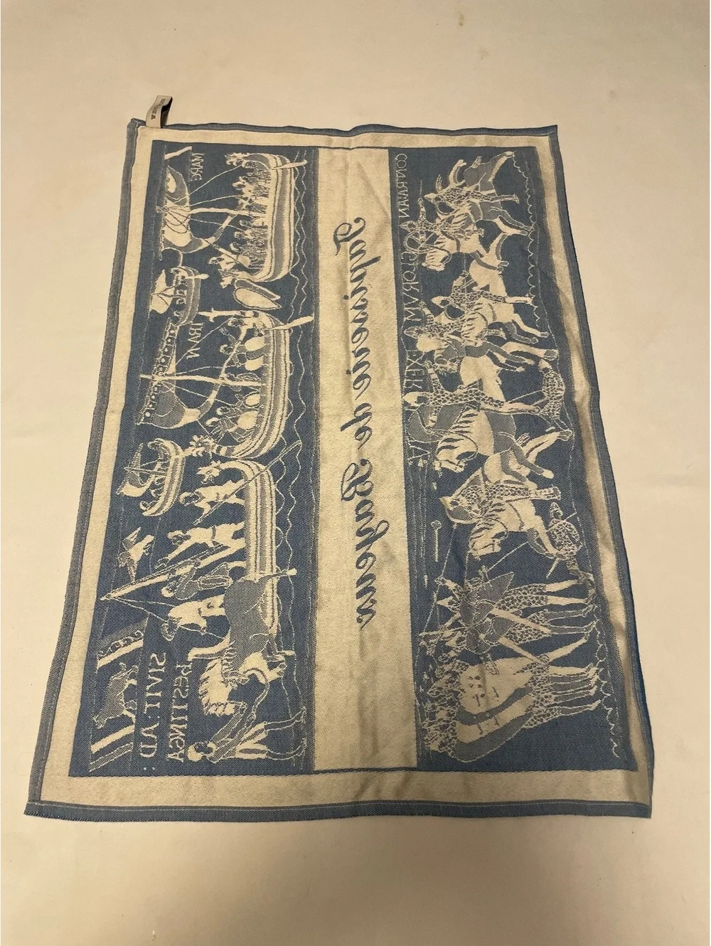 Vintage Metrax Craye Tapisserie de Bayeux Decorative Wall Hanging